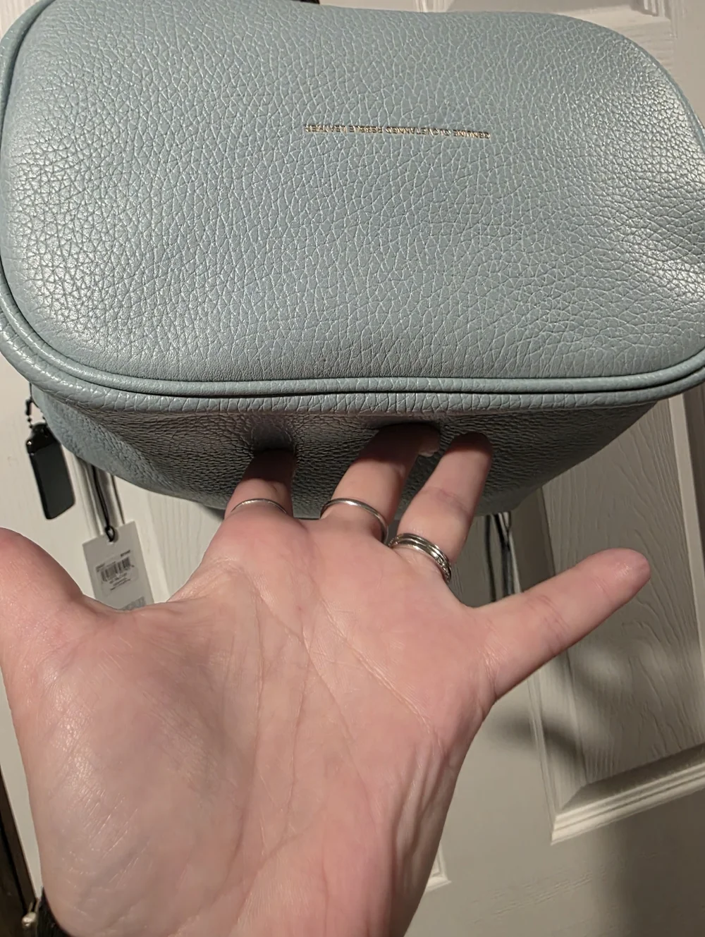 COACH Duffle 20 1941 Archive Crossbody Leather Shoulder Blue - Picture 9 of 17